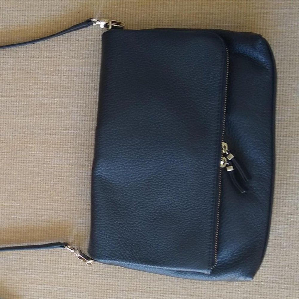 Talbots Genuine Leather Crossbody Purse